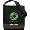 Promotional Jute Non-Woven Evolution Messenger with Logo