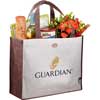 Promotional Jute Non-Woven Renew Shopper Tote - 18" w x 14" h x 6" d with Logo