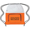 Promotional Mesh Drawstring Sports Backpack - 13" w x 17" h with Logo