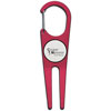 Promotional Aluminum Divot Tool w/ Ball Marker with Logo