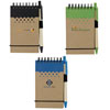 Promotional Recycled Mini Jotter & Pen - 3.5" x 5.5" with Logo