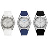 Promotional Rubber Strap Sports Wristwatch with Logo