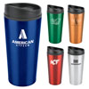 Promotional Stainless Color Tumbler with Slider Lid - 16 oz. with Logo
