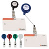 Promotional Retractable Badge Holder w/ Laminated Label with Logo
