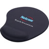 Promotional Solid Jersey Gel Mousepad with Wristpad - Plush with Logo