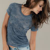 Promotional Burnout Crewneck T-Shirt by Alternative Apparel ™ - Women&prime;s with Logo