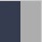 Mid Navy / Heather Gray