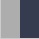 Heather Gray / Mid Navy