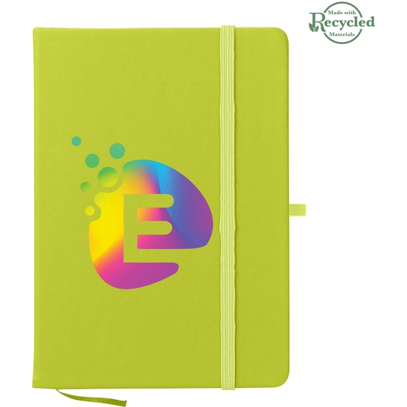 Full Color Soft-Touch Custom Journal Notebook - 5"w x 7"h