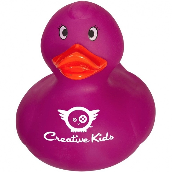 Purple Mood Color Changing Custom Rubber Duck
