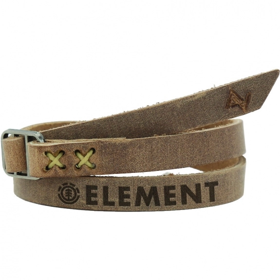 Distressed Brown - Traverse Leather Custom Wrap Bracelet