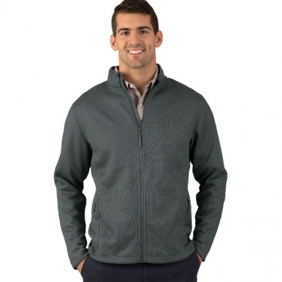 Charles River Heritage Rib Knit Custom Jackets Mens ePromos