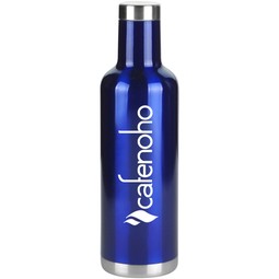 Blue Stainless Vacuum Custom Bottle – 25 oz.