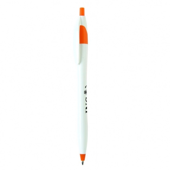 Orange Javelina Splash Logo Pen