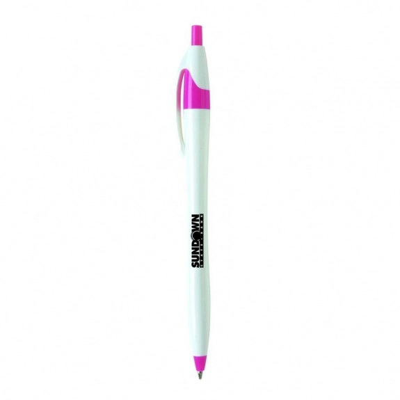 Pink Javelina Splash Logo Pen