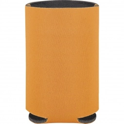 Bright Orange Collapsible Logo Can Cooler by Koozie