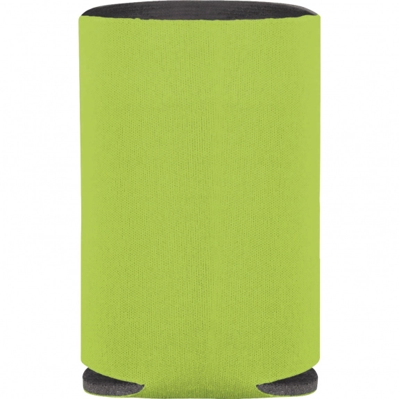 Lime Green Collapsible Logo Can Cooler by Koozie