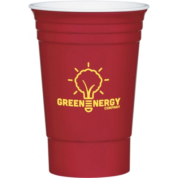 Red Solo Cup Style Custom Double Wall Tumbler