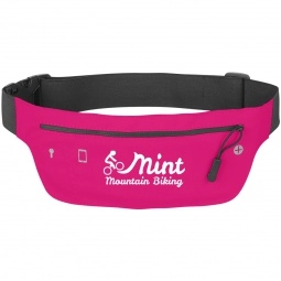 Pink - Running Belt Promotional Fanny Pack