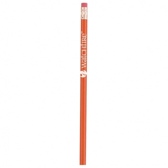 Orange Extra Large International Custom Pencil