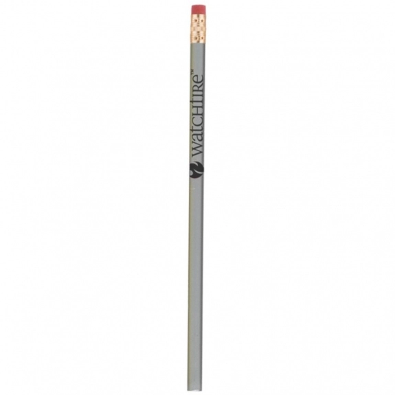Silver Extra Large International Custom Pencil