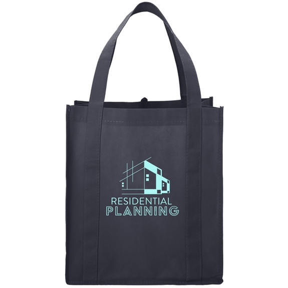 Charcoal - Little Juno Full Color Promotional Grocery Tote