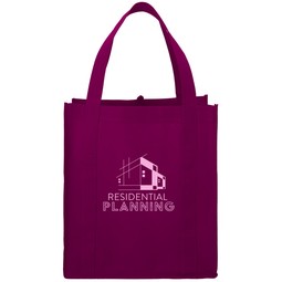 Burgundy - Little Juno Full Color Promotional Grocery Tote