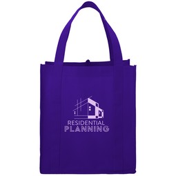 Purple - Little Juno Full Color Promotional Grocery Tote
