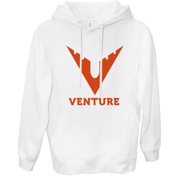White Threadfast Ultimate Fleece Custom Pullover Hoodie - Unisex