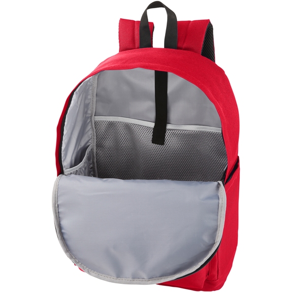 Inside - Core365 Essentials rPET Custom Backpack - 12.6"w x 17.3"h x 5.9"d