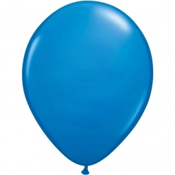 Dark Blue Biodegradable Latex Custom Balloons - 9"