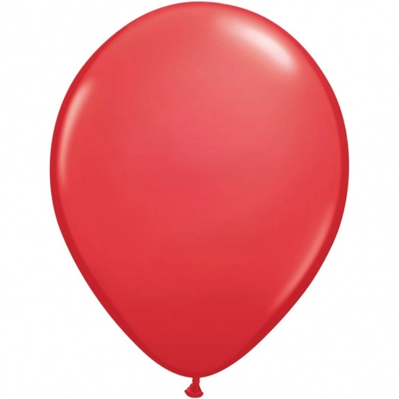 Red Biodegradable Latex Custom Balloons - 9"