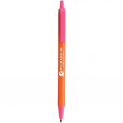 Orange BIC Clic Stic Custom Pens