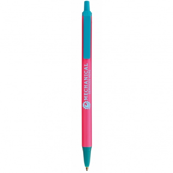 Pink BIC Clic Stic Custom Pens