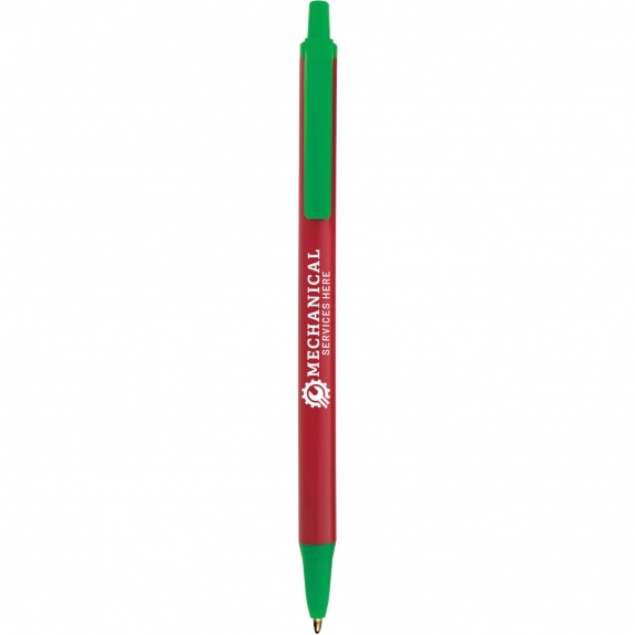 Red BIC Clic Stic Custom Pens