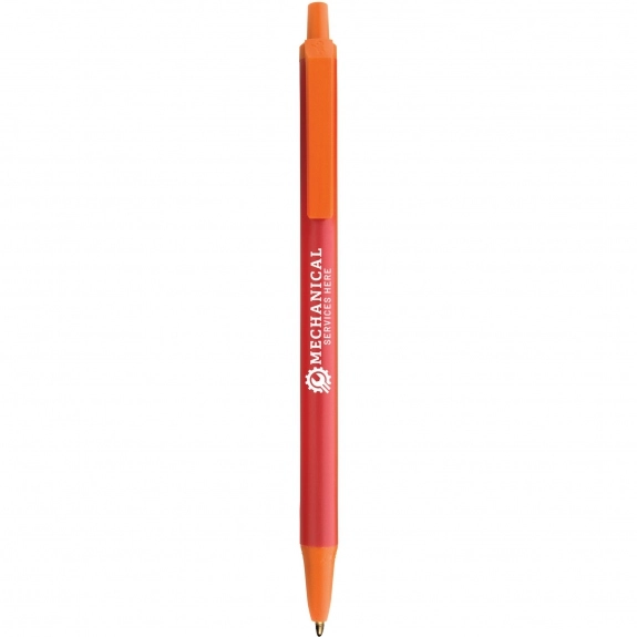 Metallic Red BIC Clic Stic Custom Pens
