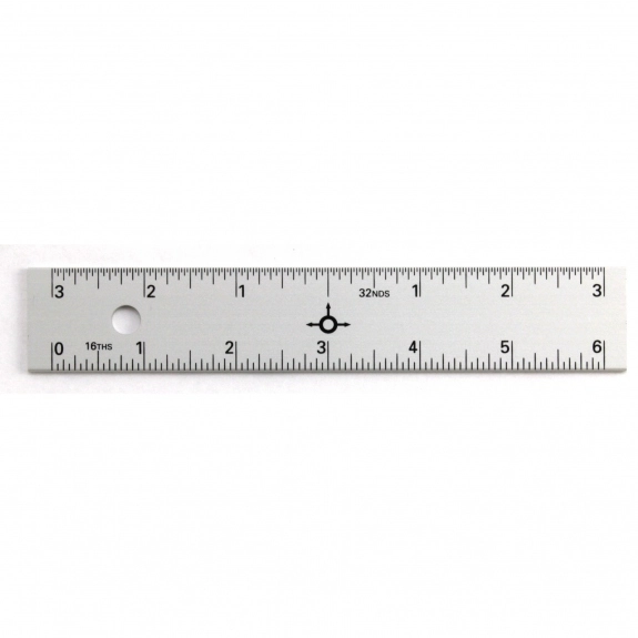 Logo Ruler from ePromos - Anodized Aluminum Logo Printed Ruler