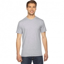 Heather Grey Fine Jersey Customized T-Shirts by American Apparel - Colors
