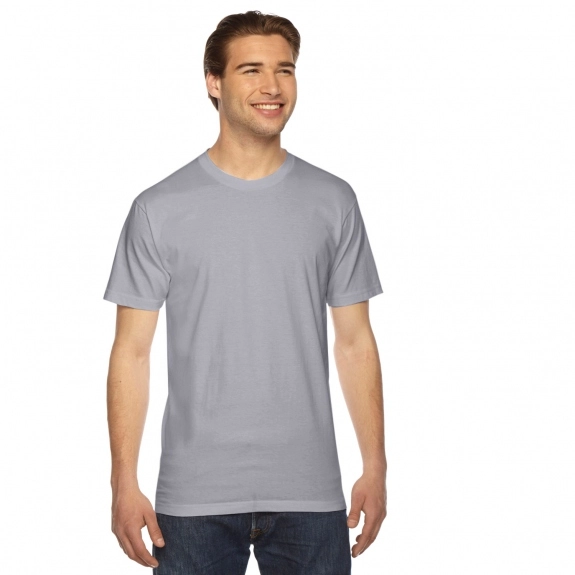 Slate Fine Jersey Customized T-Shirts by American Apparel - Colors