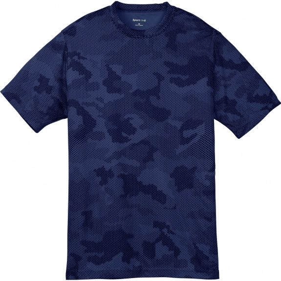 True Navy Sport-Tek Camo Custom T-Shirts - Youth