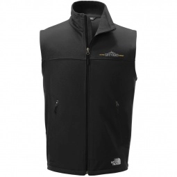 Black The North Face Ridgeline Soft Shell Custom Vest - Men's