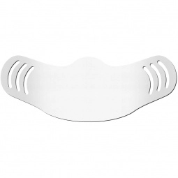 White Adjustable Triple Layer Custom Face Mask