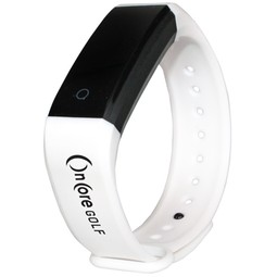 White - Promotional Activity Tracker Wristband 2.0