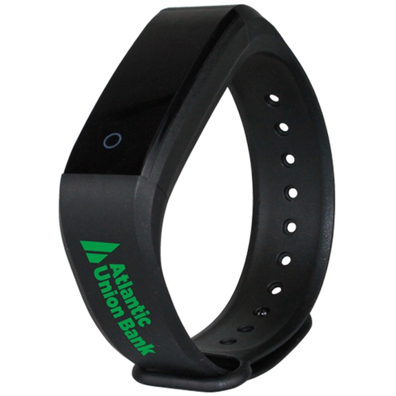 Black - Promotional Activity Tracker Wristband 2.0