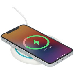 In Use Recycled ABS Custom Fast Wireless Charging Pad