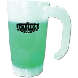 Frosted to gree Mood&#8482; 20 oz. Color-Changing Stackable Beer Stein – Pr