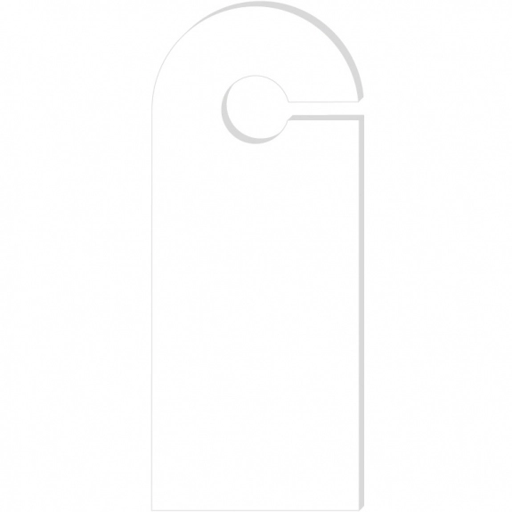 White EVA Logo Foam Door Hanger