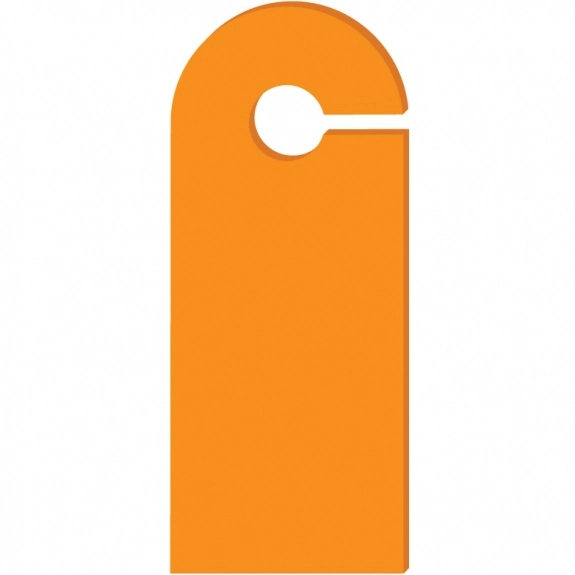 Orange EVA Logo Foam Door Hanger