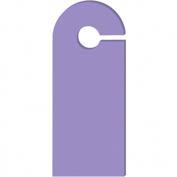 Purple EVA Logo Foam Door Hanger