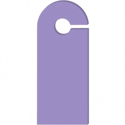 Purple EVA Logo Foam Door Hanger